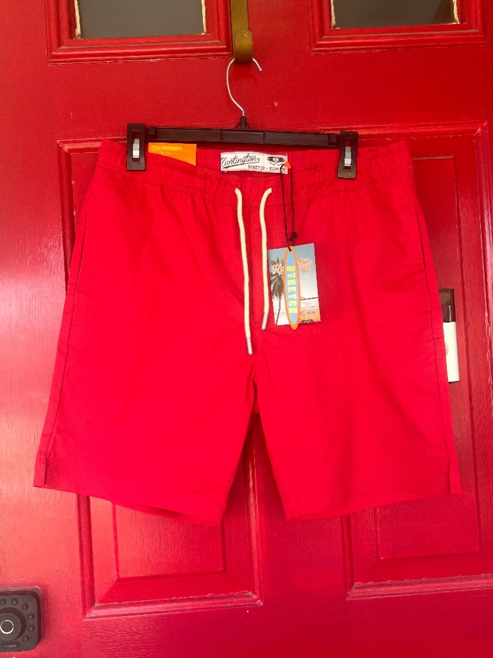 Huntington Beach Club Men's Medium Shorts Beach Outdoor Summer Leisure Stretch